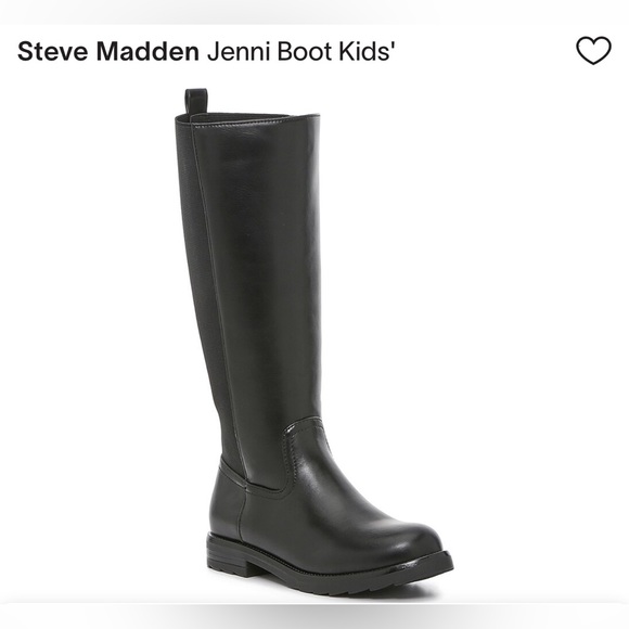 NEW IN BOX GIRLS JJENNI BLACK BOOK - SIZE 4 - Picture 5 of 5